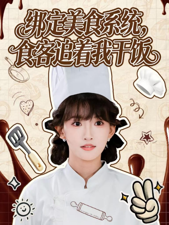 绑定美食系统，食客追着我干饭（80集）谢海青＆高梦雅