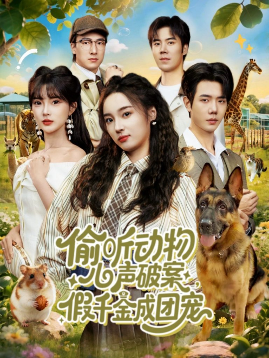 偷听动物心声破案，假千金成团宠（80集）何连飞＆夏欢亭
