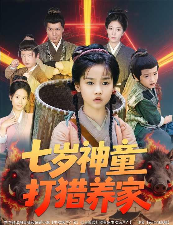 七岁神童打猎养家＆全村闹饥荒萌宝肉满仓（61集）杨喜嘉