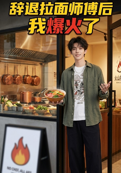 辞退拉面师傅后我爆火了（25集）Ai短剧