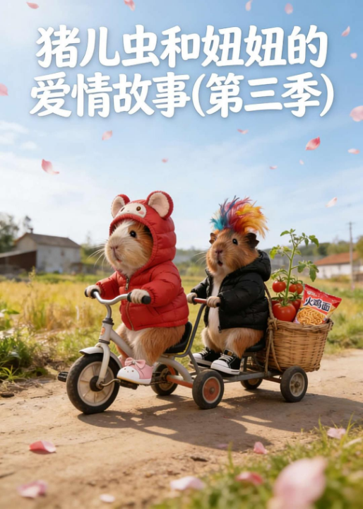 猪儿虫和妞妞的爱情故事第三季（10集）Ai短剧