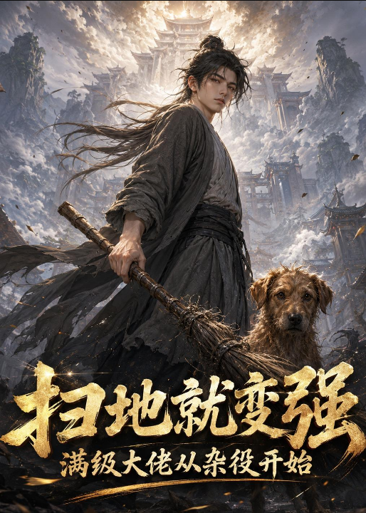 扫地就变强：满级大佬从杂役开始（58集）AI短剧