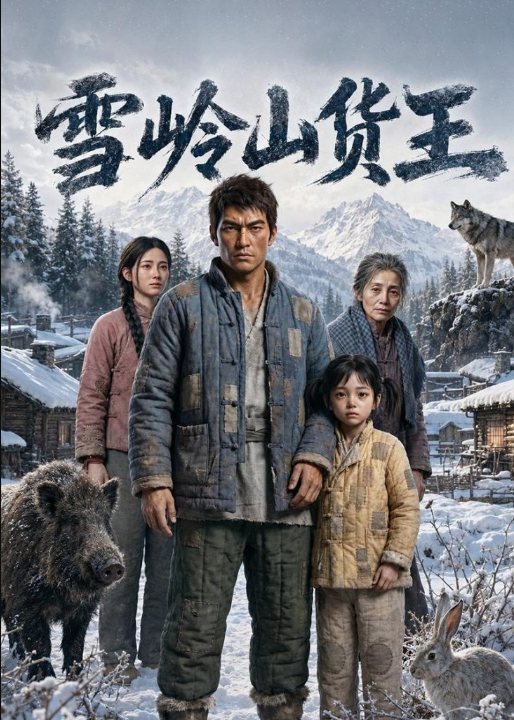 雪岭山货王（66集）AI短剧