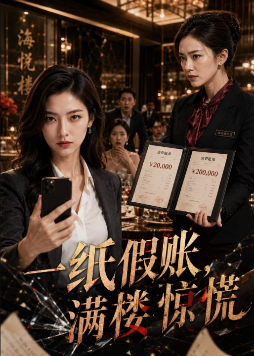 一纸假账，满楼惊慌（30集）AI短剧