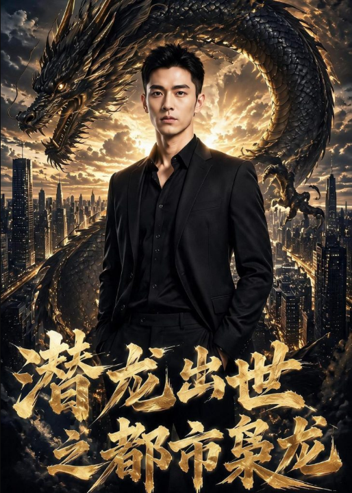 潜龙出世之都市枭龙（80集）AI短剧