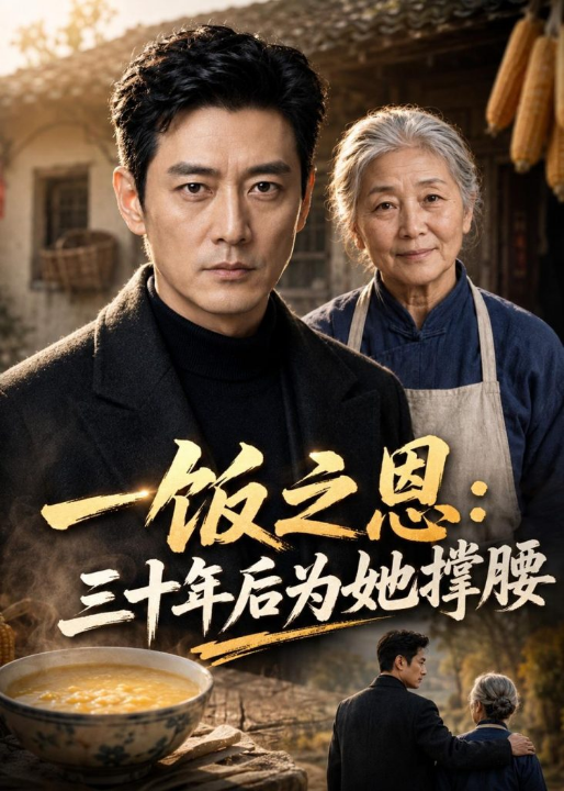 一饭之恩：三十年后为她撑腰（42集）AI短剧