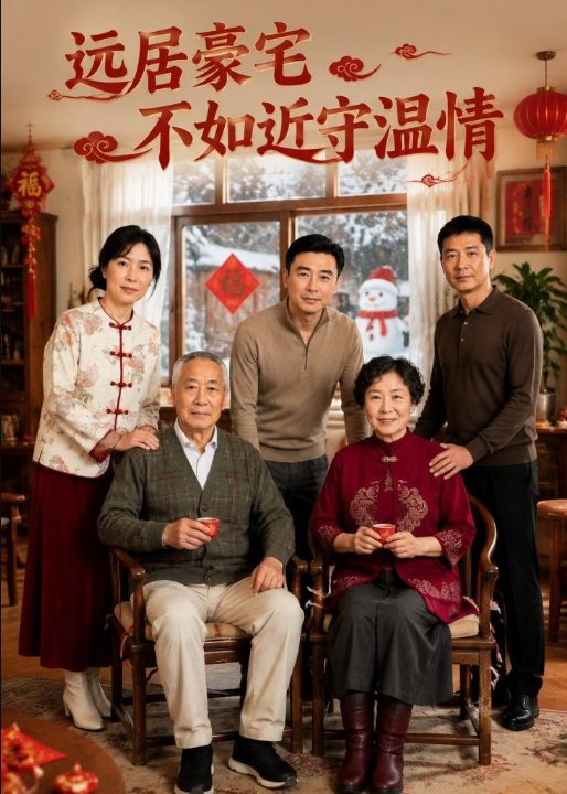 远居豪宅不如近守温情（48集）AI短剧